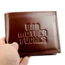 Bad Mother Fucker Novčanik Tamno Braon