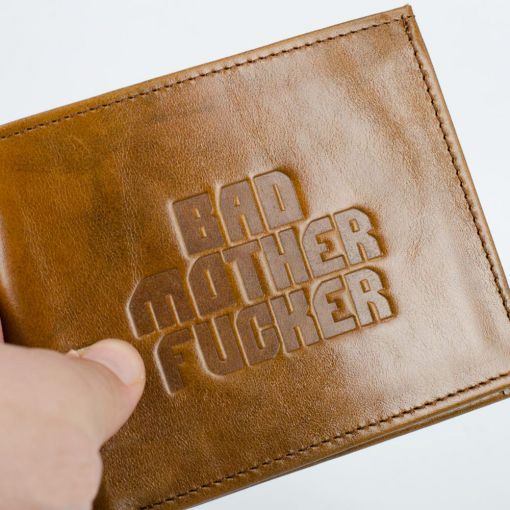 Bad Mother Fucker Novčanik Svetlo Braon