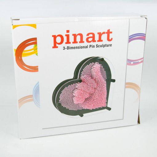 Veliko Pin Art Srce - Crveno