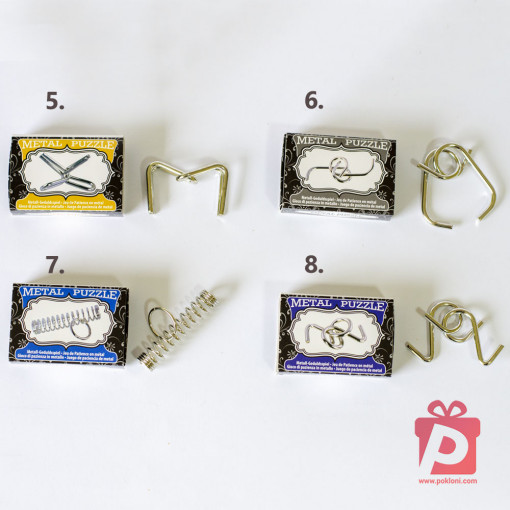 Metalne Puzzle - Male