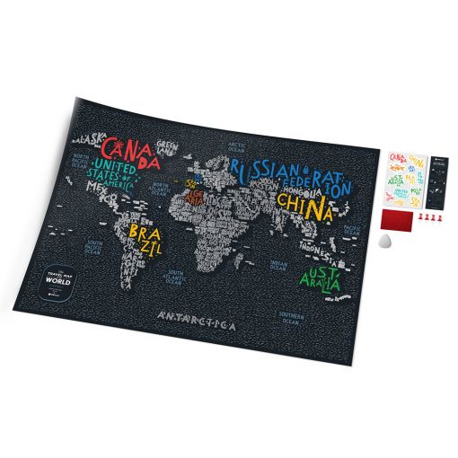 Velika Greb Karta - Letters