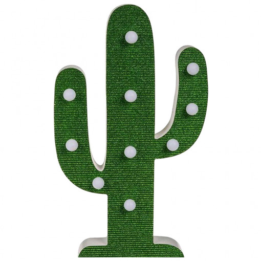 Drvena Kaktus Led Lampa