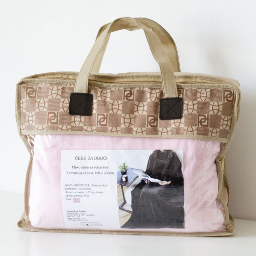 Ćebe Za Obući Svetlo Roza