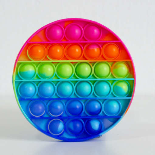 Fidget Pop It Rainbow Krug