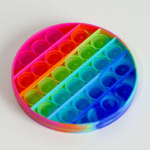 Fidget Pop It Rainbow Krug