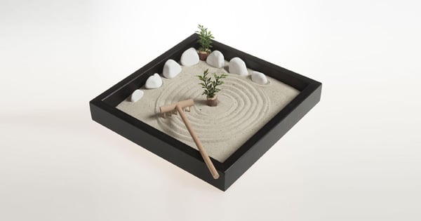 Mini Zen Bašta - Crna | Pokloni.COM