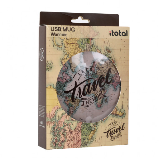 USB Grejač Šolje Mapa Putovanja
