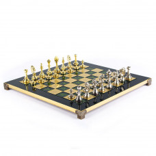 Šah Komplet - Metal Klasik Zeleni 36cm