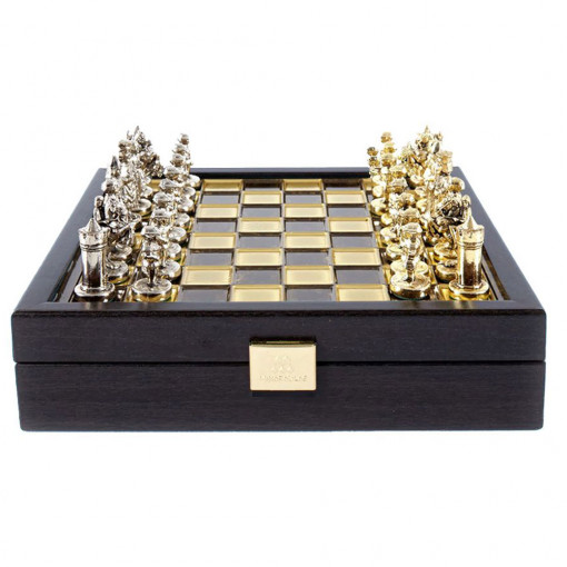 Mini Šah Komplet Vizantijsko Carstvo Braon 20cm