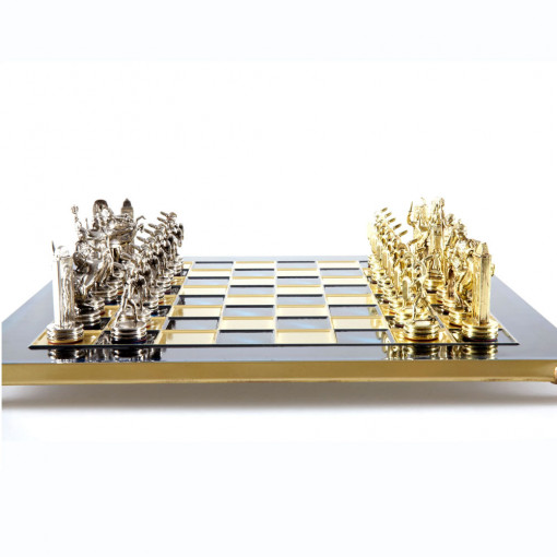 Šah Komplet Grčka Mitologija Plavi 36cm