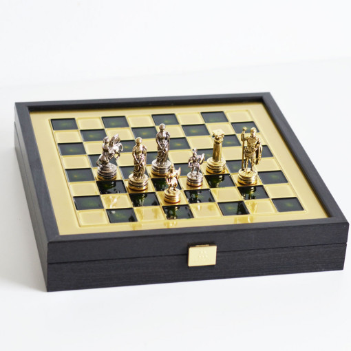 Šah Komplet Grčko-Rimsko Carstvo Zeleni 26cm