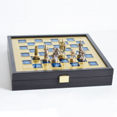 Šah Komplet Grčko-Rimsko Carstvo Plavi 26cm