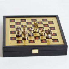 Šah Komplet Grčko - Rimsko Carstvo Crveni 26cm