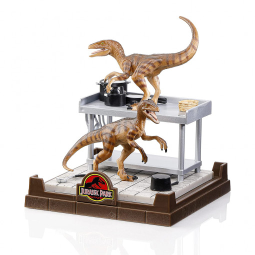 Jurassic Park Statua Velociraptor
