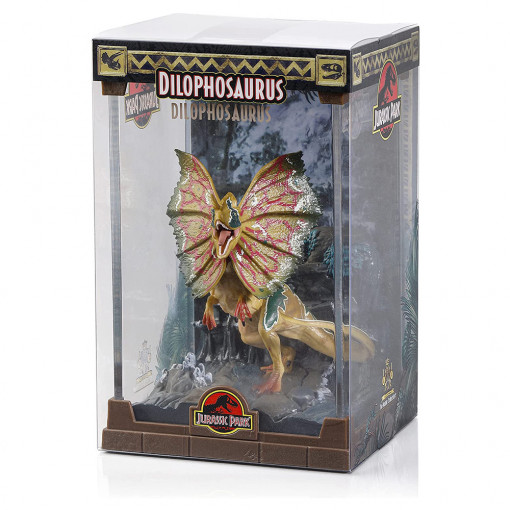 Jurassic Park Statua Dilophosaurus