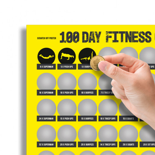 Greb Poster Fitnes Izazov