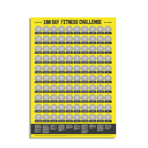 Greb Poster Fitnes Izazov