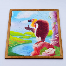 Drvena Slagalica Beloglavi Sup