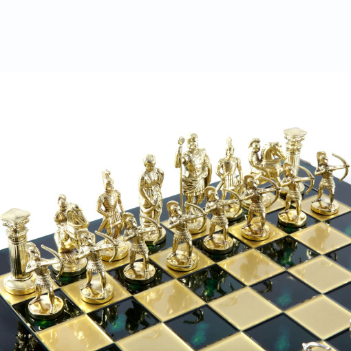 Šah Grčki Strelci XL - Zelena 43cm