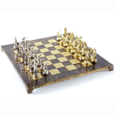 Šah Komplet - Grčka Mitologija Braon V2 36cm