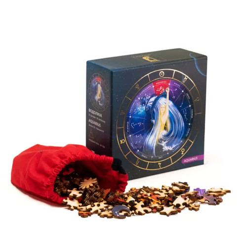 Drvena Zodijak Slagalica - Vodolija