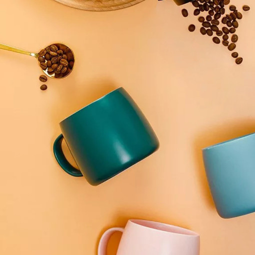 Tamno Zelena Šolja 430 ml