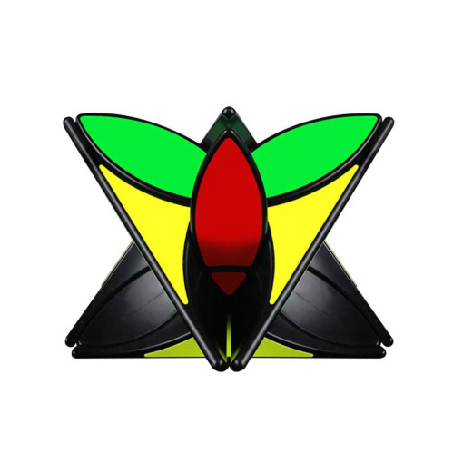 QiYi Clover Pyraminx Black