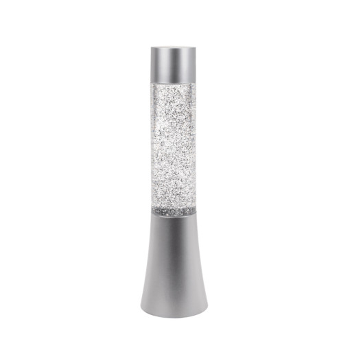 Mini Glitter Lampa Silver