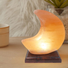Himalajska 3D Polumesec Lampa
