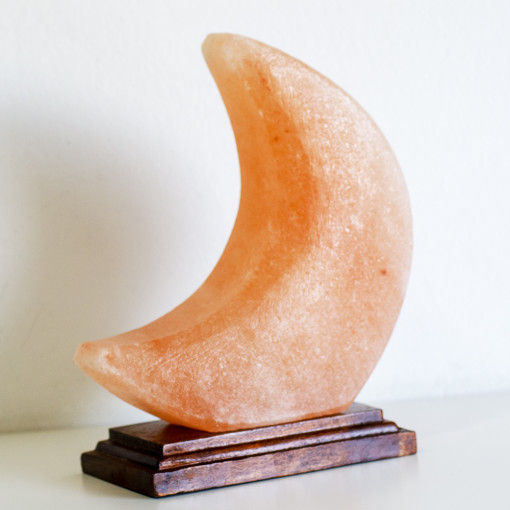 Himalajska 3D Polumesec Lampa