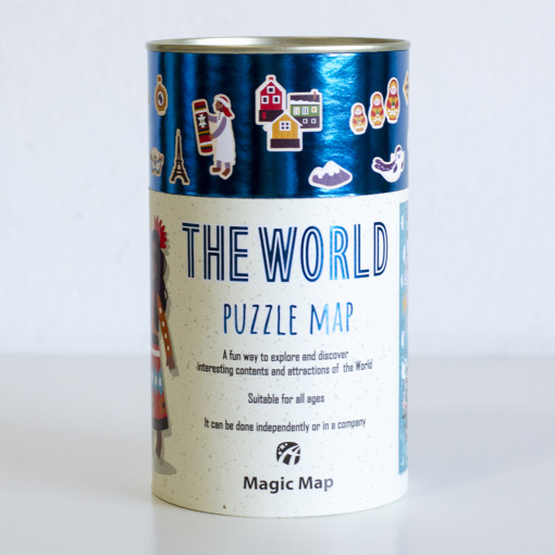 Puzzle Mapa Sveta