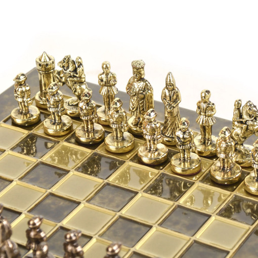 Šah Vizantijsko Carstvo Braon 20cm