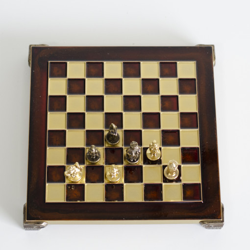 Šah Komplet Vizantijsko Carstvo Bordo 20cm