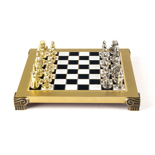 Šah Vizantijsko Carstvo Crno-Bela 20cm