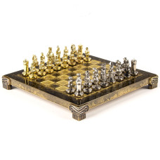 Šah Komplet Vizantijsko Carstvo Braon 20cm