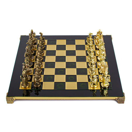 Veliki Šah Srednjovekovni Vitezi Zeleni 44cm