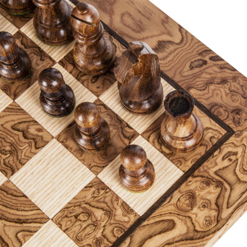 Šah Komplet - Orahovina 40 cm