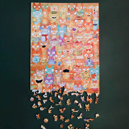 Drvena Slagalica - Bobove Mačke - Mala