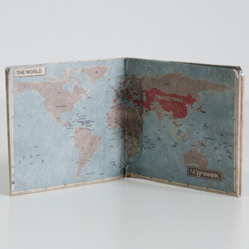 Papirni Novčanik- Srbija Do Tokija