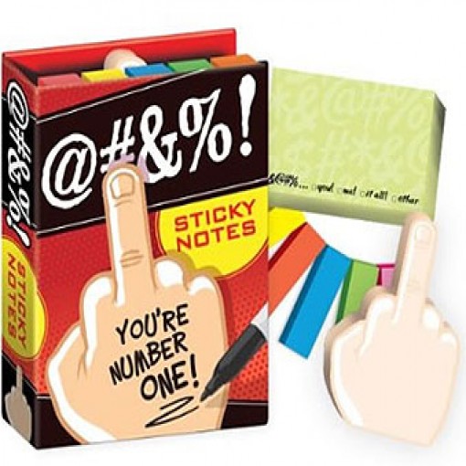 Sticky Notes Srednji Prst | Pokloni.COM